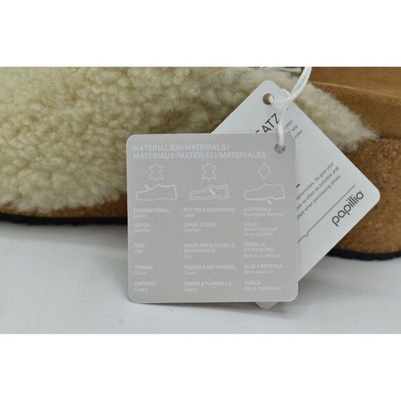 Papillio Birkenstock EU 38 US 7 Namica Teddy Shearling Narrow Fit Sandals - Picture 8 of 13